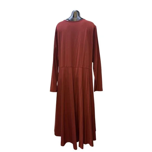 red knit dresses for women self-portrait - Red Pearl Trim Knit Midi Dress main image 1